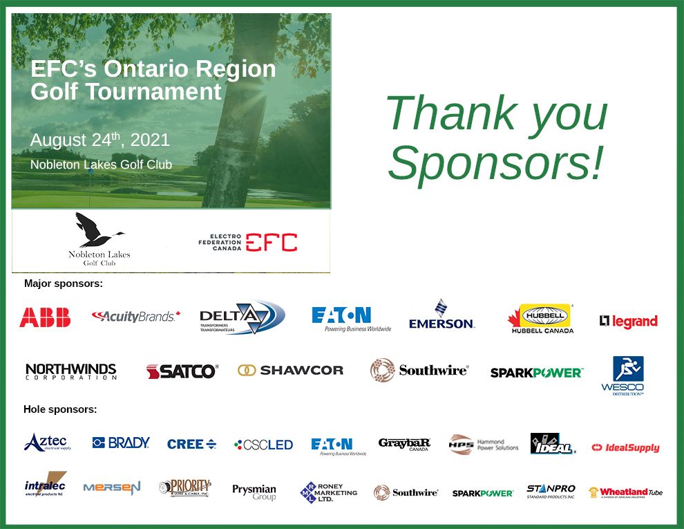 EFC Ontario Region Sponsors